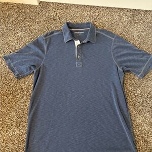Johnston & Murphy Navy Polo Shirt